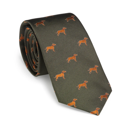 Laksen Hunde Slips i Loden