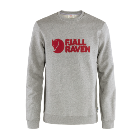 Fjällräven Logo Sweater Grey Melange