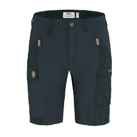 Fjällräven Nikka Shorts Dame Curved Dark Navy