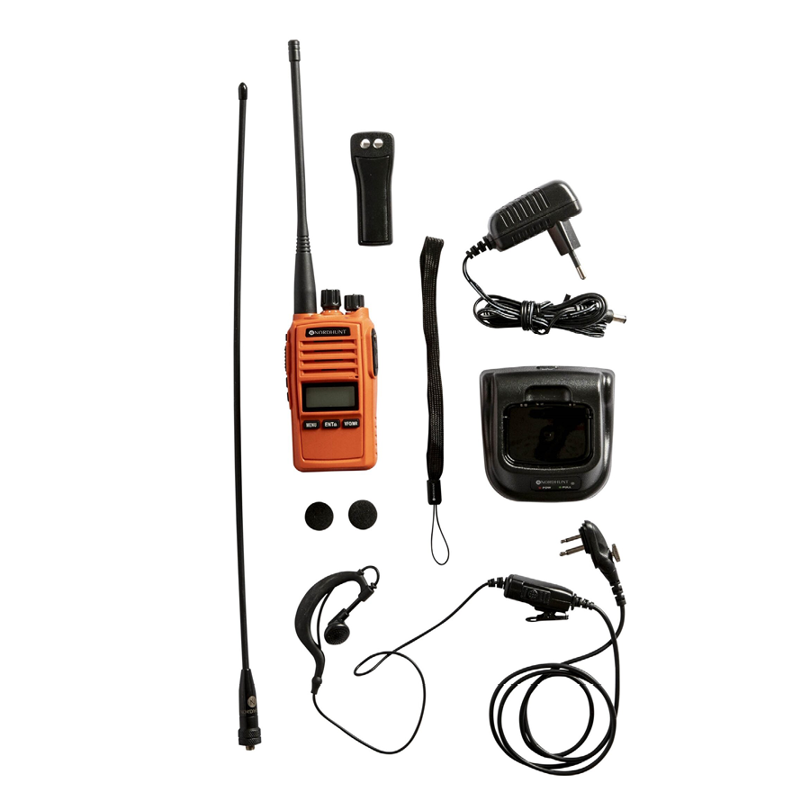 Nordhunt Jagtradio 155 mHZ i Orange