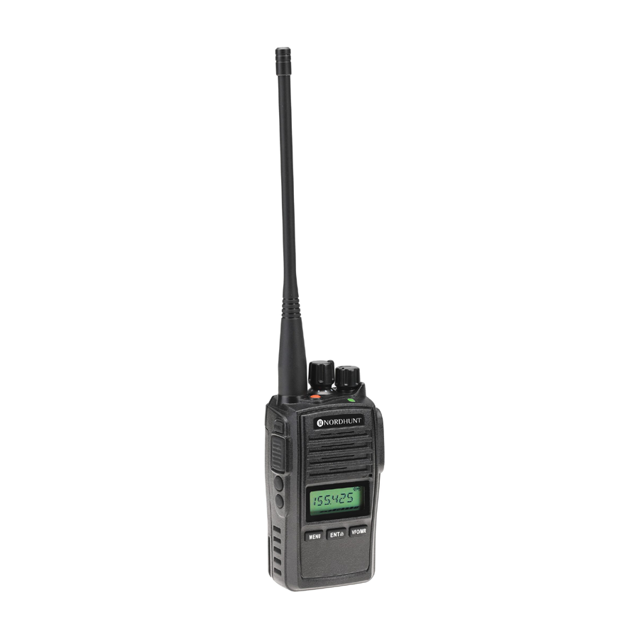Nordhunt Jagtradio 155 mHZ i Sort3