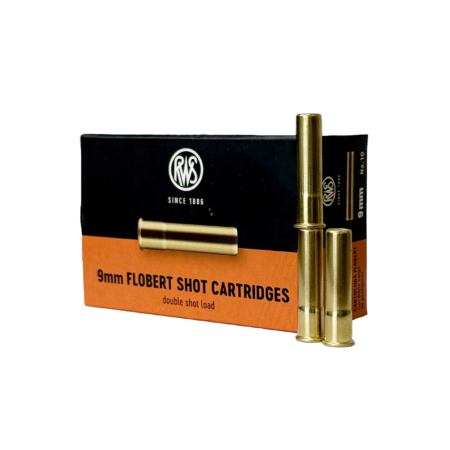 RWS Flobert Jagtpatroner 9 mm.