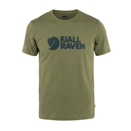 Fjällräven Logo T-shirt Caper Green