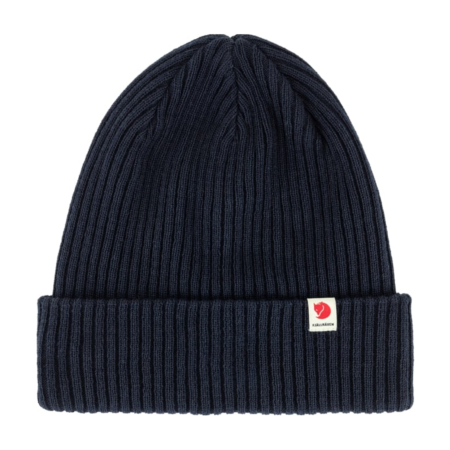Fjällräven Ribstrikket Hue Mørk Navy
