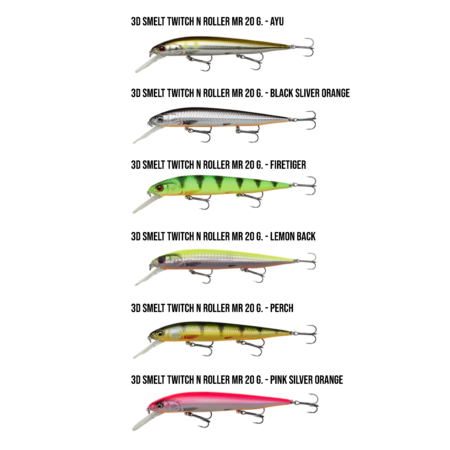 Savage Gear 3D Smelt Twitch N Roller MR 20 g.