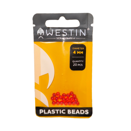 Westin Plastic Beads 4 mm / 20 stk