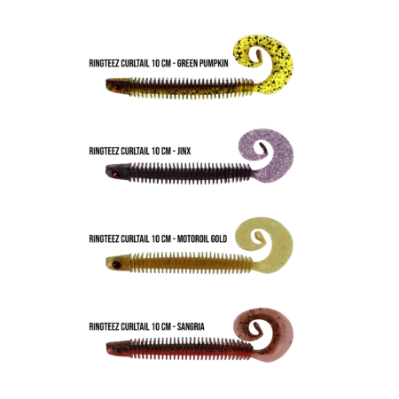 Westin Ringteez Curltail 10 cm / 8 stk.
