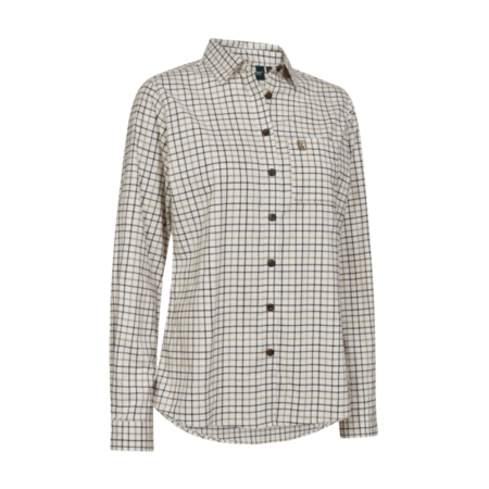 Deerhunter Lady Grace Skjorte Beige Check