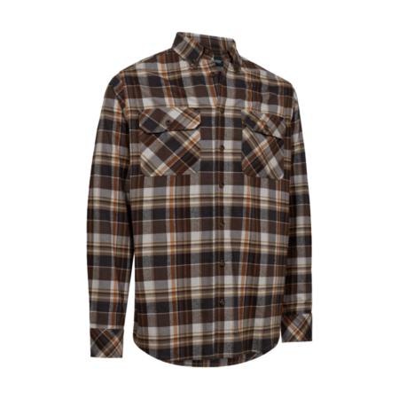 Deerhunter Robert Skjorte Brown Check