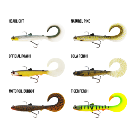 Westin Bullteez Curltail R2F Sinking 21cm / 73g.