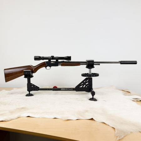 Browning Trombone 22LR + kikkert + dæmper