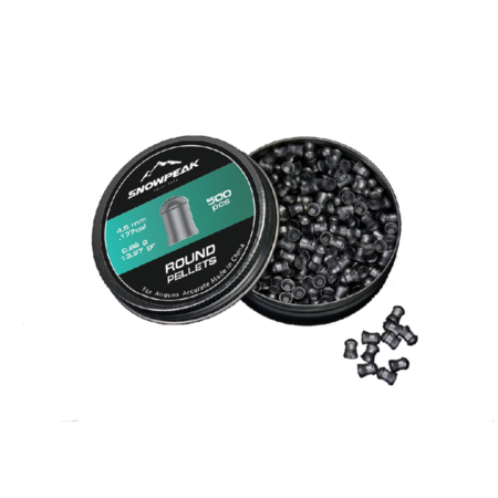 Snowpeak Max Heavy 4,5mm. 0,86g. 500 stk.