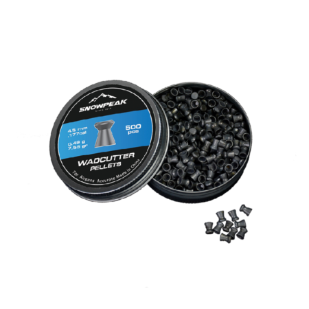 Snowpeak Wadcutter 4,5mm. 0,51g. 500 stk.
