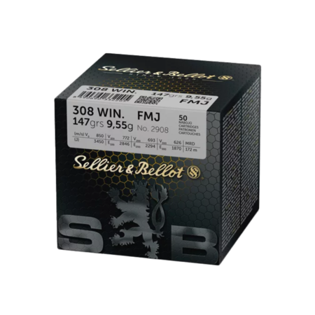 Sellier & Bellot 308 win. 9,55g 147gr.