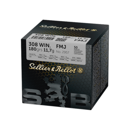 Sellier & Bellot 308. win. FMJ 11,7g 180gr.