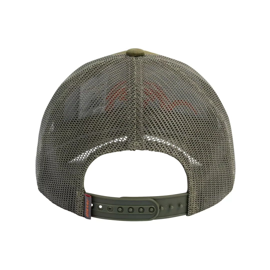 Blaser Huntec Trucker Cap - Dark Olive - back