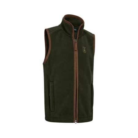 Deerhunter Youth Cumbria Fleece Vest - Forest Ember