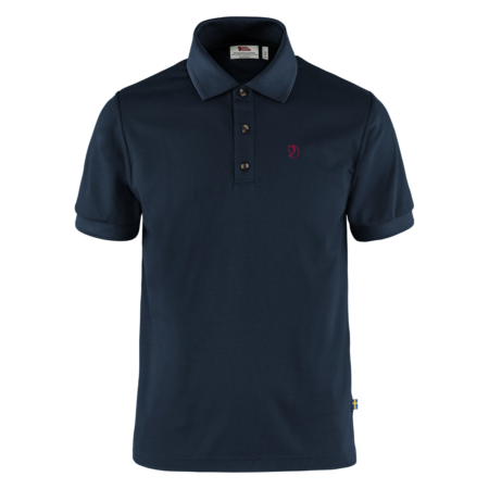 Fjällräven Crowley Pique Polo i Blueblack