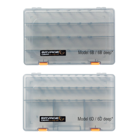 Savage Gear Lurebox Model 6 - Smoke