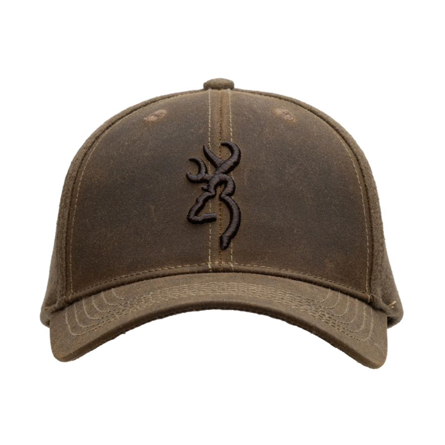 Browning Cap Elite Wax Brown-02