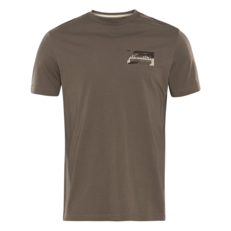 Härkila Core T-shirt i Brown Granite