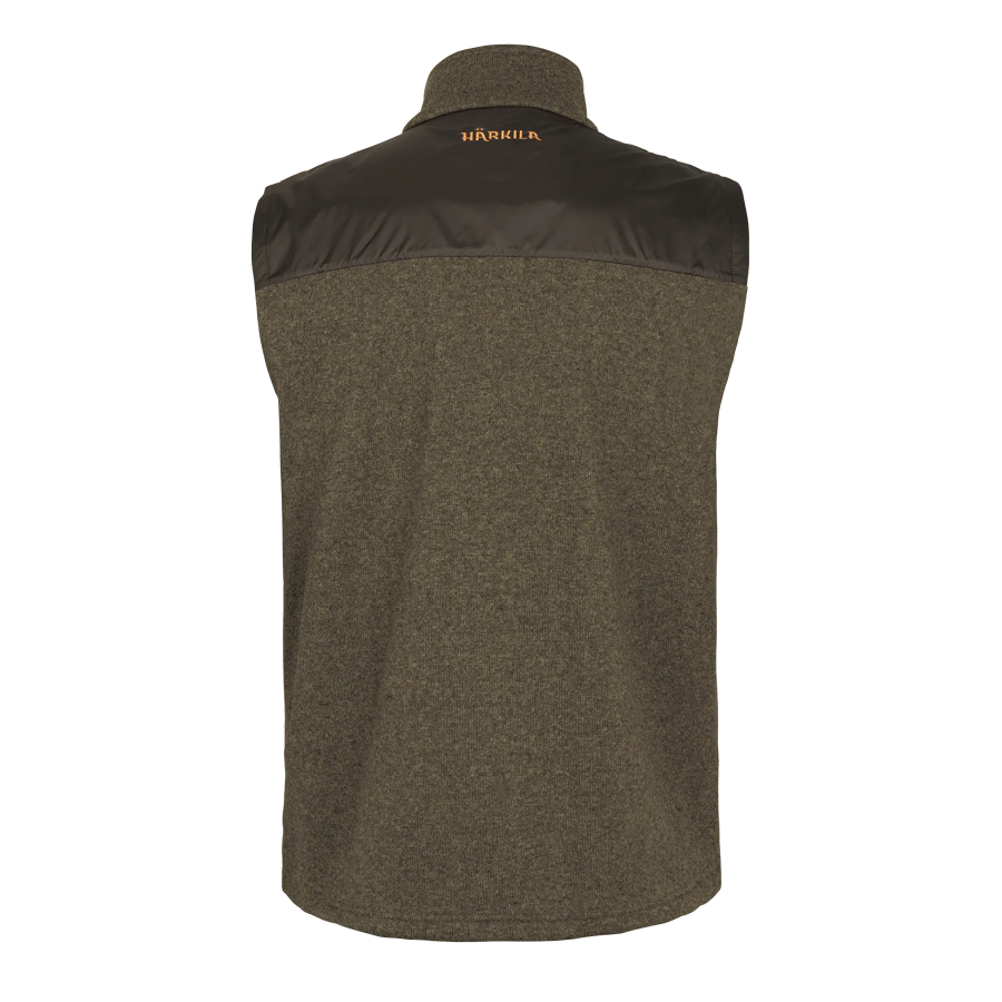 Härkila Kalix Fleecevest i Willow Green-back