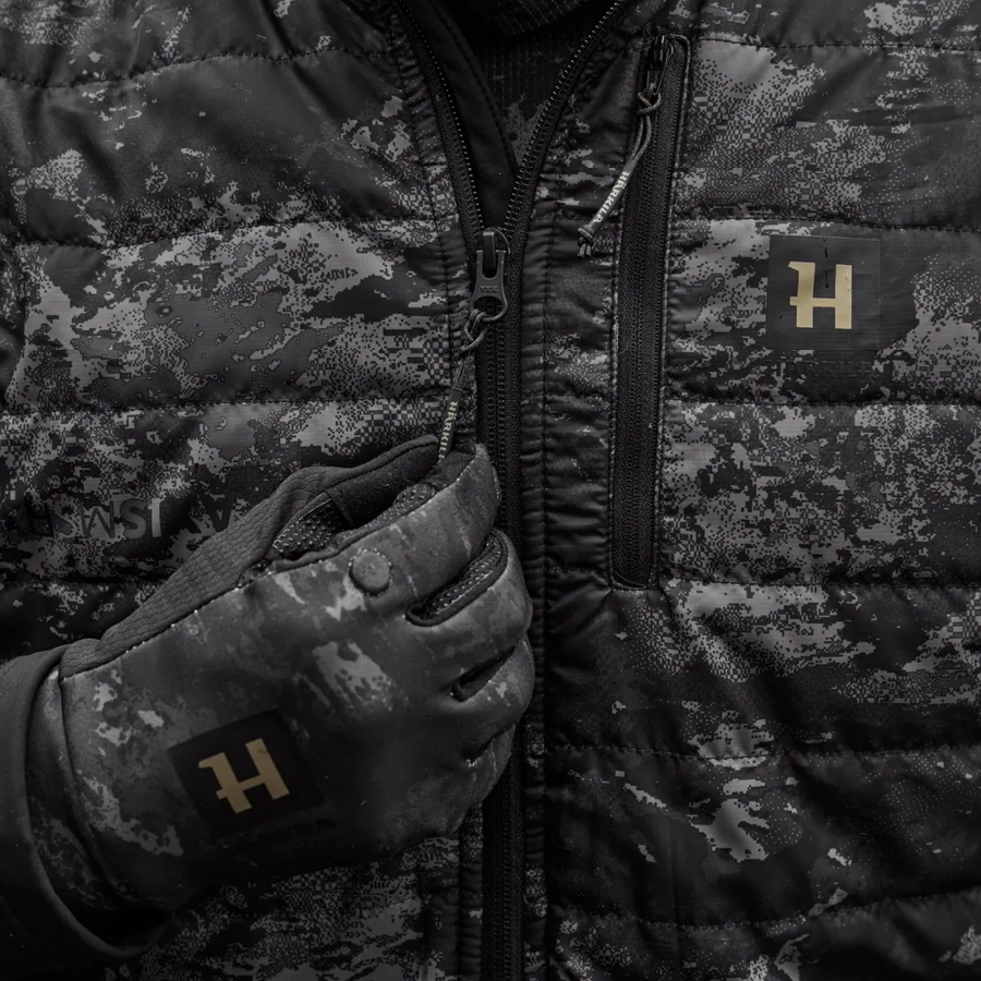 Härkila Noctyx Camo Hybrid Jakke i Axis MSP Black