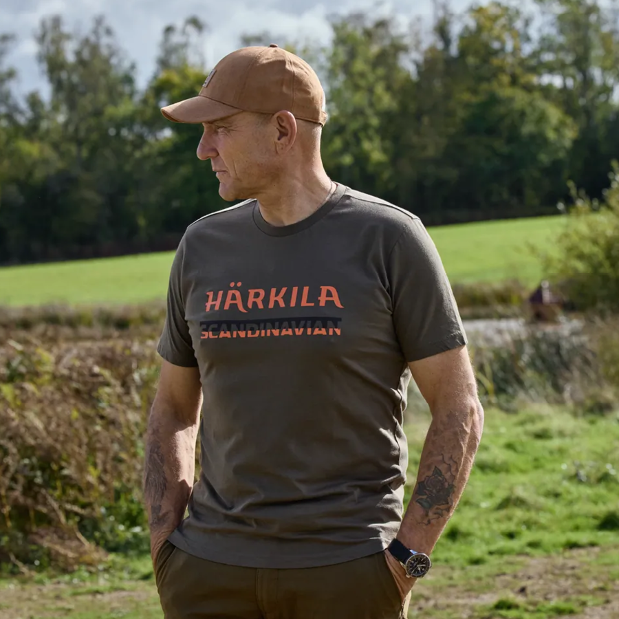 Härkila Scandinavian T-shirt i Grape Leaf