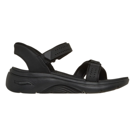 Skechers Slip-ins: Go Walk Arch Fit 2.0 Sandal Candace i Sort