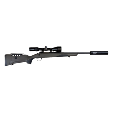 Sako 90 Finnlight Fluted 15x1 .308 win + Steiner Ranger 4-12x56 4A-I + Hausken Lyddæmper