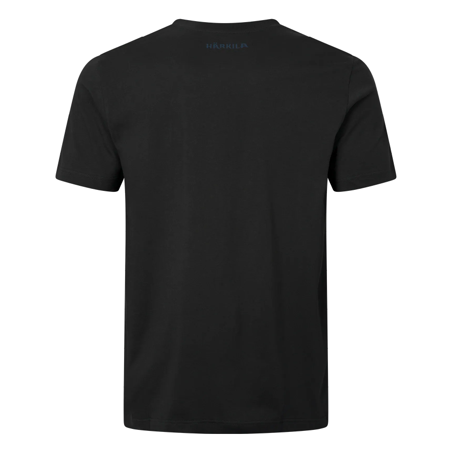 Härkila Logo Brand T-shirt i Anthracite Blue2