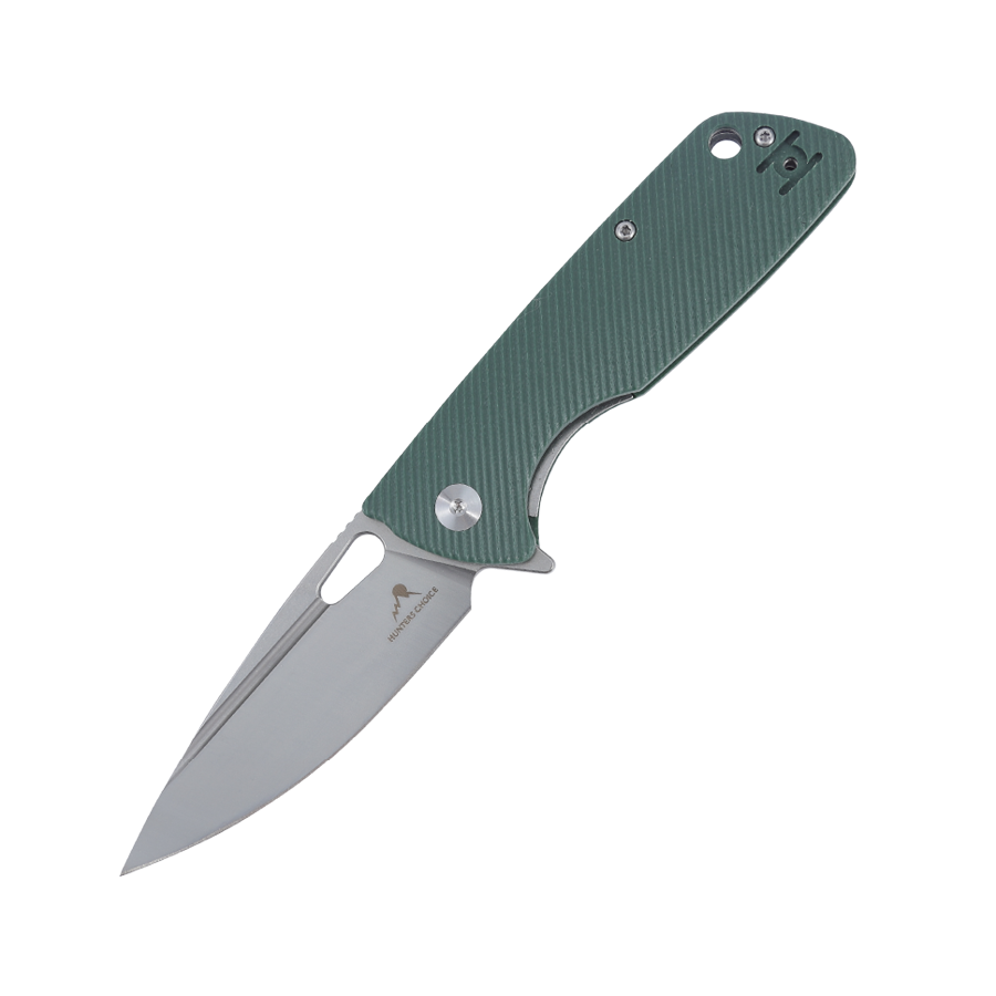 Hunters Choice Lynx Foldekniv - D2 Stål 80 mm i Grøn - Billede 2