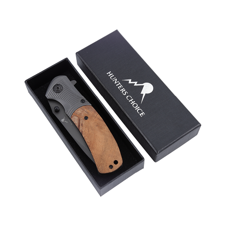 Hunters Choice Vulpes Foldekniv - 3R Stål 85 mm Blad - Billede 4