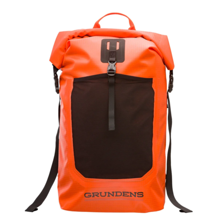 Grundéns Bootlegger Roll Top Backpack 30L i Red Orange