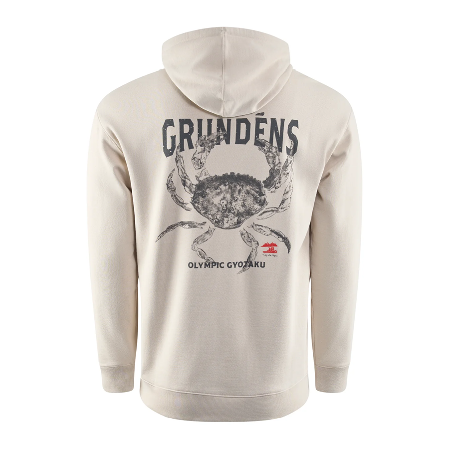 Grundéns Dungie Gyotaku Hoodie i Bone Heather