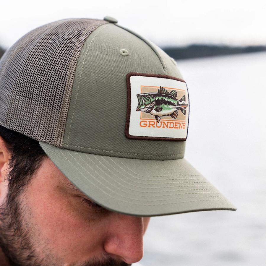 Grundéns Off to the Races Trucker Cap i Loden - Billede 2