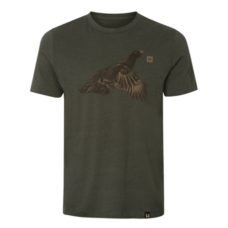 Härkila Topp S/S T-shirt i Forest Night Grouse