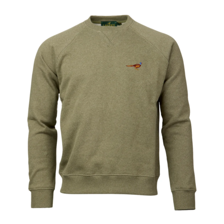 Laksen Fasan Sweatshirt i Olive