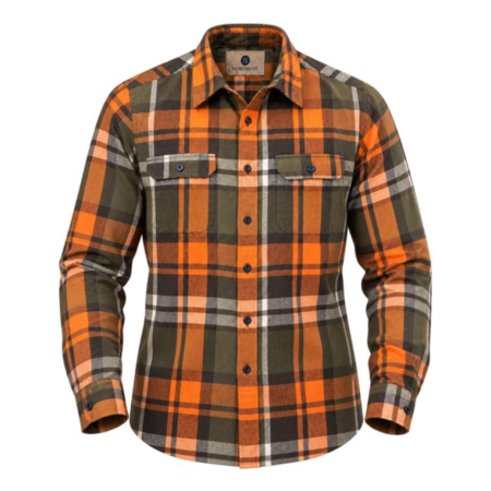 Nordhunt Spirit Lake Skjorte i Orange/Olive