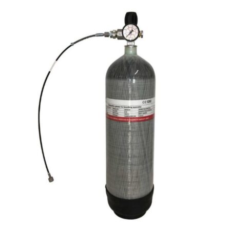 Carbon Dykkerflaske 6,8 liter 300 bar