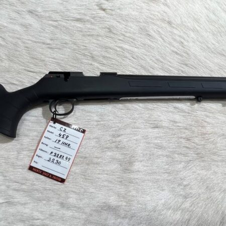 CZ 457 17HMR 20" løb m/gevind