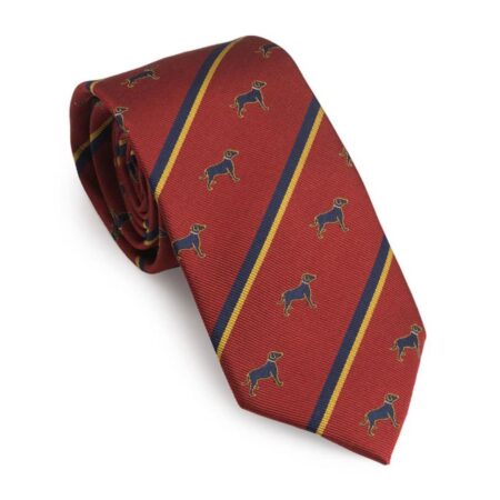 Laksen Slips Regimental stripe dog