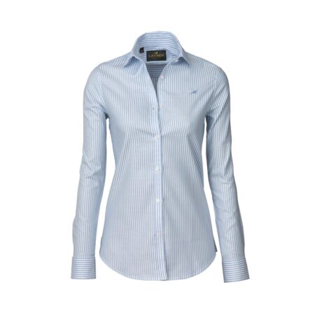 Laksen Lady Eton Skjorte Sky Blue
