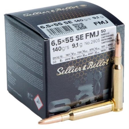 Sellier & Bellot 6,5x55 8,0g 124gr.