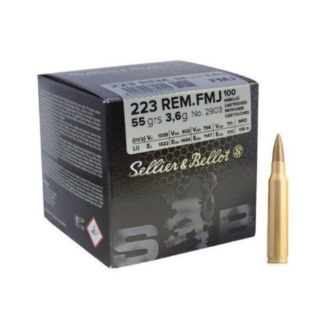 Sellier & Bellot 223 win. 3,6g 55gr. 100 stk.