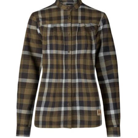 Härkila Sigrid Skjorte L/S Willow Green/Phathom