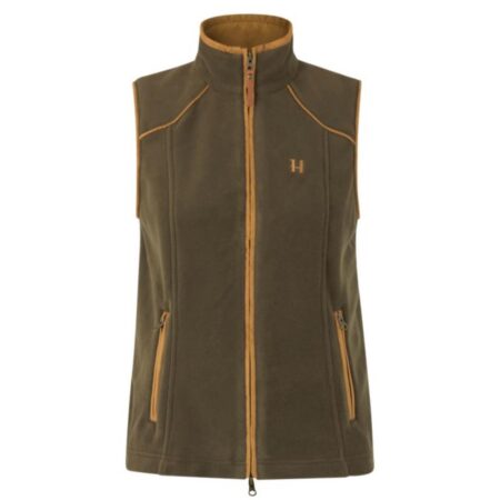 Härkila Sandhem 200 Fleecevest Women Willow Green