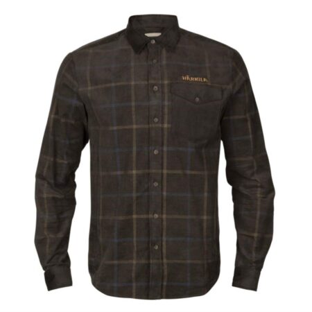 Härkila Kaldfjord Corduroy Skjorte Shadow Brown