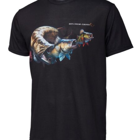 Savage Gear Cannibal T-shirt - Sort